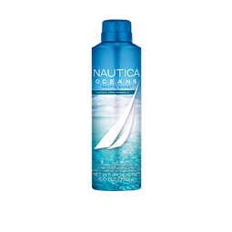 Nautica Oceans Pacific Coast Spray corporal desodorizante pa