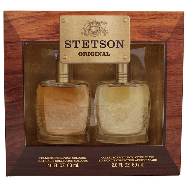 STETSON 2 PIEZAS. SET DE REGALO (COLONIA 2.0 oz + DESPUÉS DE