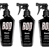 Bod Man - Spray corporal para hombre - Negro - Paquete de 3