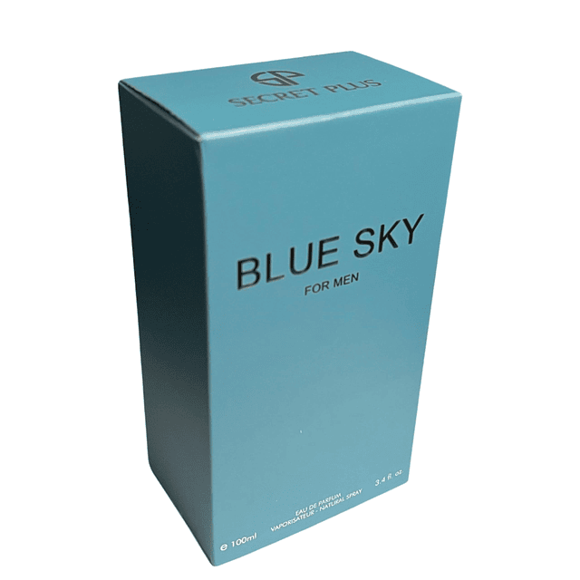 Secret Plus CIELO AZUL PARA HOMBRE Eau de Parfum - 3.4 Fl Oz