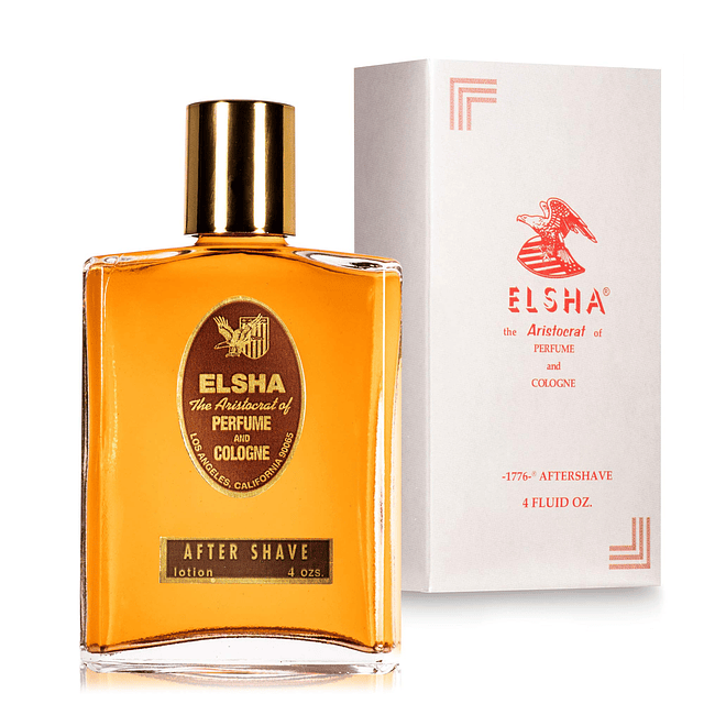 ELSHA AFTERSHAVE 1776 AFTERSHAVE para hombre - 4oz - El aris