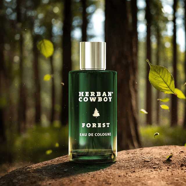 Colonia para hombre Herban Cowboy Forest con toques de cedro