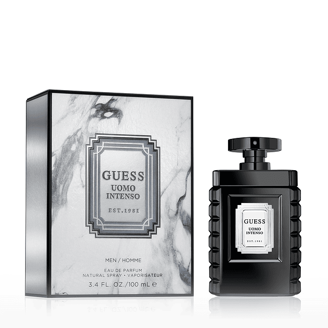 GUESS Uomo Intenso Eau de Parfum para hombres, perfume mascu