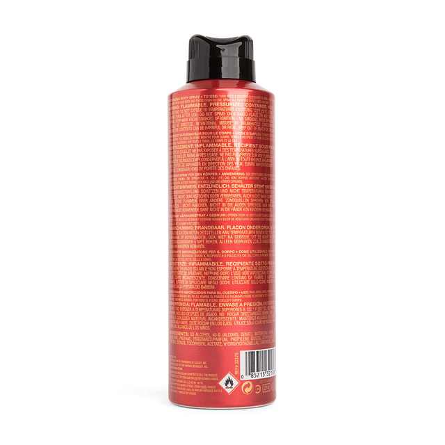 GUESS Seductor Rojo para Hombres Spray Corporal Desodorizant