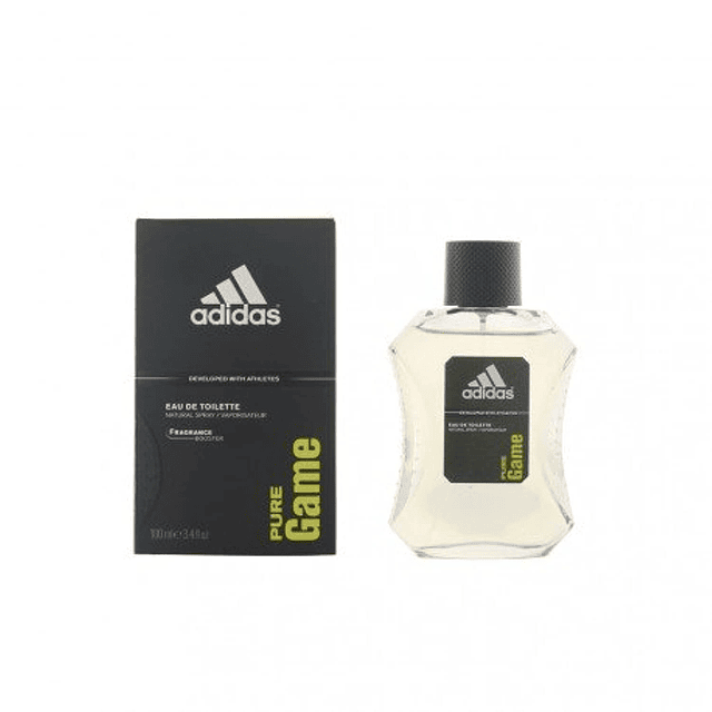 Adidas Eau de Toilette Spray para hombre, Pure Game, 100 ml