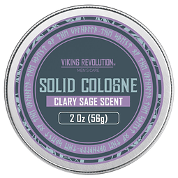 Viking Revolution Clary Sage Colonia sólida para hombre 2 oz