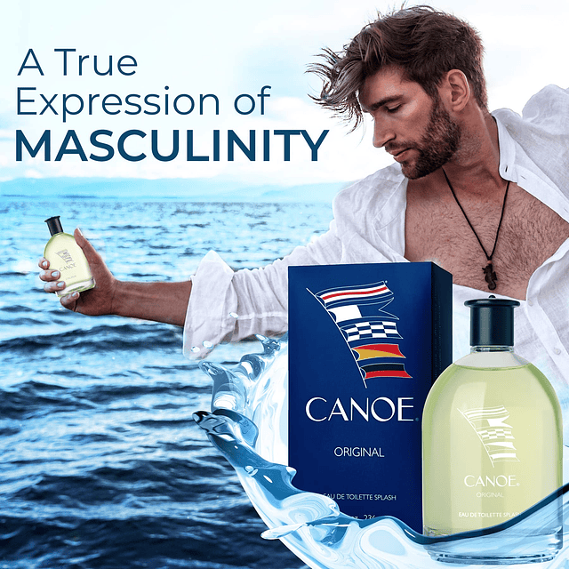 CANOE by DANA Eau De Toilette para hombre, aroma deportivo