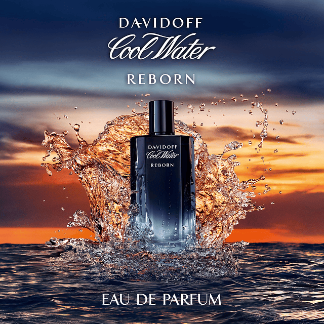 Davidoff Cool Water Reborn Eau de Parfum para hombre, 1.6 oz