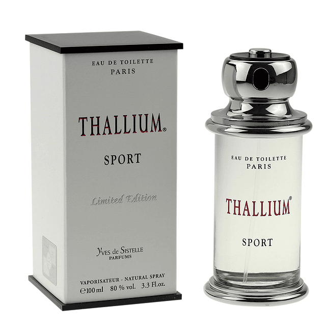 Jacques Evard Thallium Sport para hombres Edt Spray, fraganc