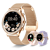 Reloj inteligente para mujer (recibir llamadas/marcar), rast