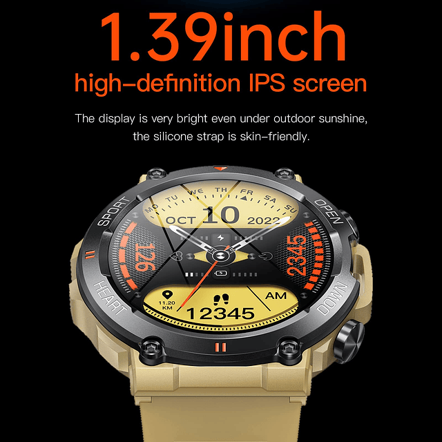 Reloj inteligente para exteriores K56 pro, reloj inteligente