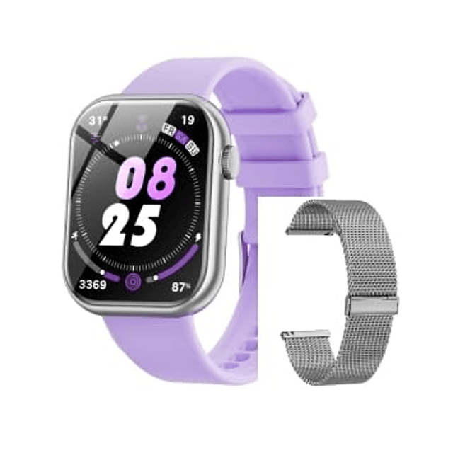 Reloj inteligente One Purple (con correa de silicona origina