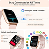 Reloj inteligente para mujer Android y iPhone, Alexa integra