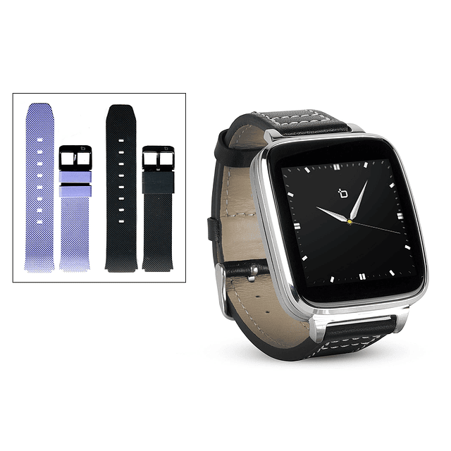 Beantech Silver Engage Plus Smartwatch para iOS y Android, c