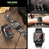 Reloj inteligente militar para hombres (responder/hacer llam