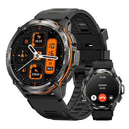 Reloj inteligente GPS para hombre, 6 posicionamiento por sat