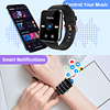 Reloj Inteligente para Hombres y Mujeres, Pantalla AMOLED Cu