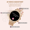 Reloj inteligente para mujer (responder/hacer llamada) Reloj