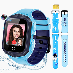 Reloj inteligente para niños con rastreador GPS y tarjeta SI