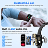 Reloj inteligente para hombres y mujeres iPhone y Android, p