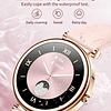 Reloj inteligente para mujer, reloj de seguimiento de activi