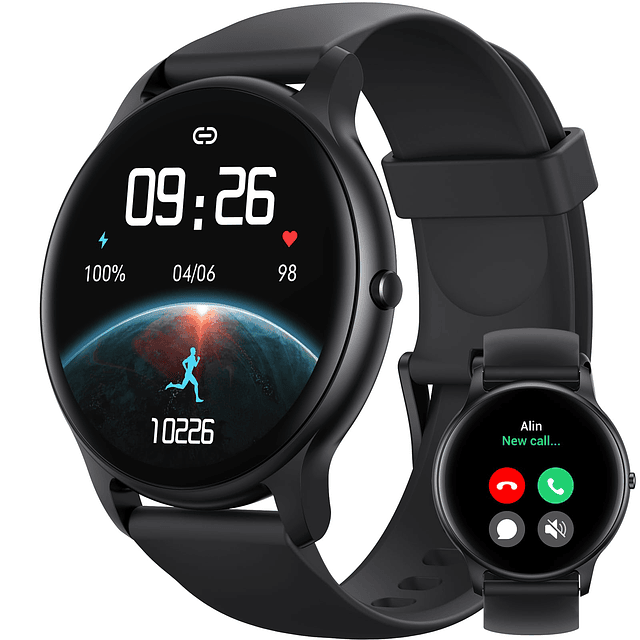 Reloj inteligente PS01B con paquete de llamadas Bluetooth y