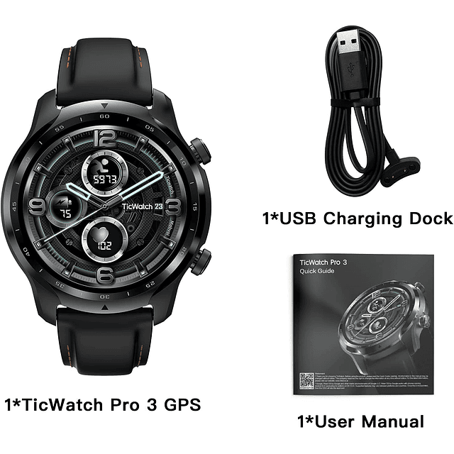 Pro 3 GPS Reloj inteligente Ropa para hombres Sistema operat