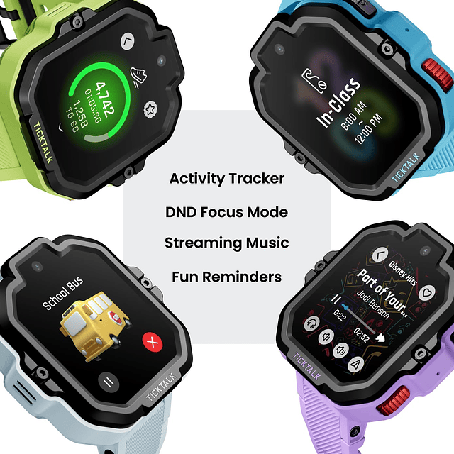 5 Cellular Reloj inteligente para niños con rastreador GPS y