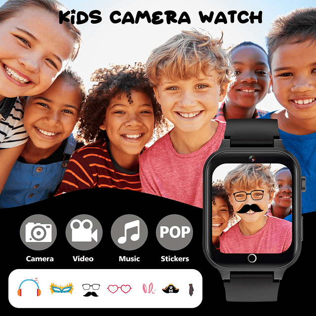 Reloj inteligente para niños, reloj de juego de juguetes par