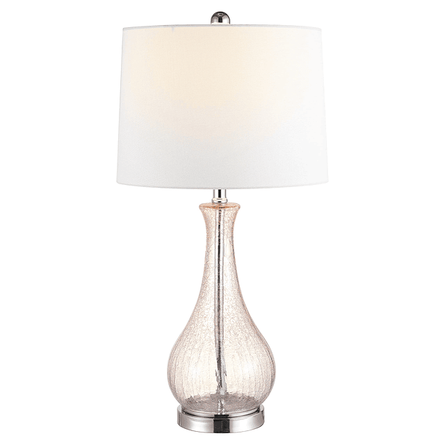 Lighting Collection Finnley Light Blush Crackle Lámpara de m