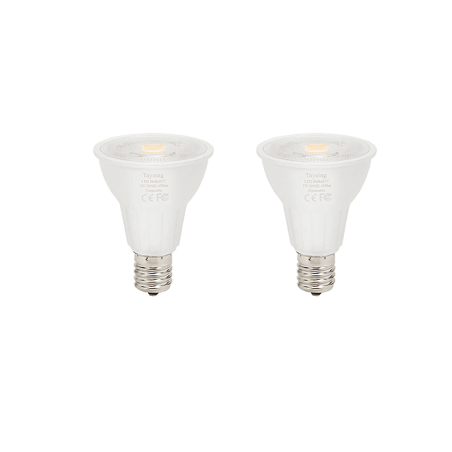 Bombilla LED R14 regulable, 5 W, tipo R, 450 lúmenes, mini b