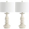 SAFAVIEH Lighting Collection Jareth White Wash Lámpara de me