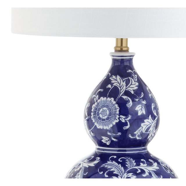 JYL3003A Lee Lámpara de mesa LED Chinoiserie de cerámica de