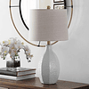 SAFAVIEH Lighting Collection Barli Modern Cream Lámpara de m