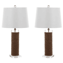 SAFAVIEH Lighting Collection Boyd Nautical Coastal Rustic Fa