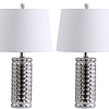 SAFAVIEH Lighting Collection Harlee Modern Industrial Chrome