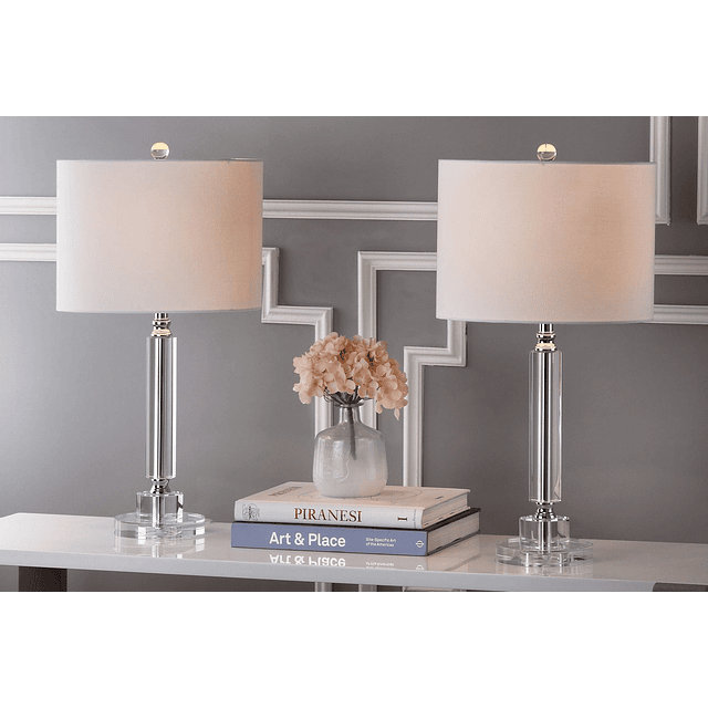 SAFAVIEH Lighting Collection Deco - Columna de cristal moder