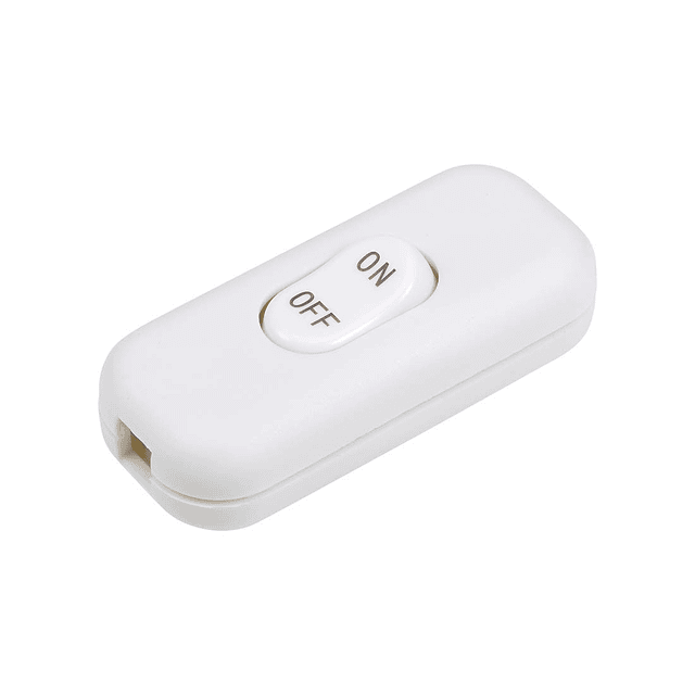 Uxcell interruptor de cable en línea AC 250 V 6 A encendido-