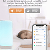 Lámpara de mesa inteligente, lámpara de noche, compatible co