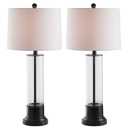 SAFAVIEH Lighting Collection Jayse Lámpara de mesa moderna n