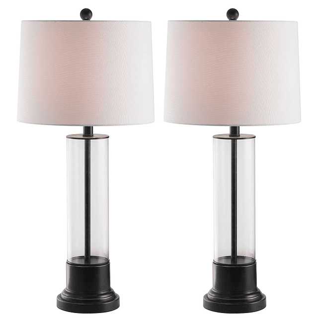 SAFAVIEH Lighting Collection Jayse Lámpara de mesa moderna n