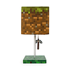 Lámpara de escritorio Minecraft Grass Block con extractor 3D