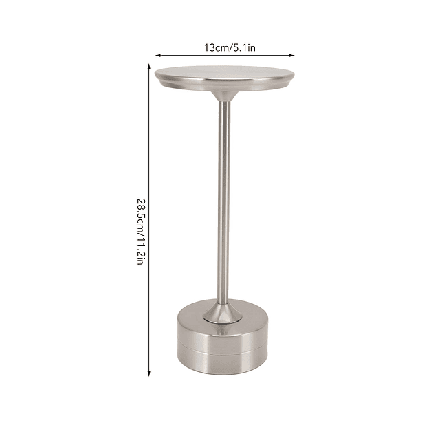 Lámpara de mesa LED inalámbrica recargable, lámparas de mesa