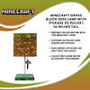 Lámpara de escritorio Minecraft Grass Block con extractor 3D