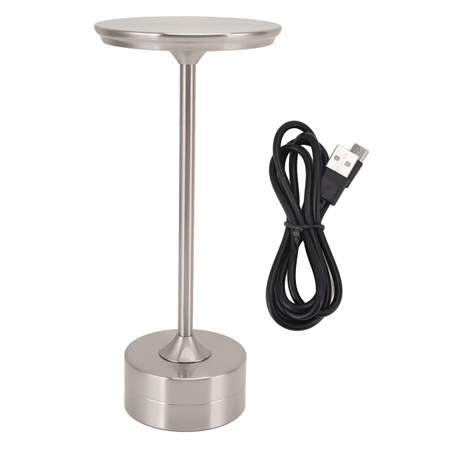 Lámpara de mesa LED inalámbrica recargable, lámparas de mesa