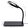 Lupa con luz y soporte 10x Lupa Flexible Cuello de Cisne LED