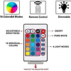 Kit de batería 3D Luz nocturna Control remoto Mesa táctil Es