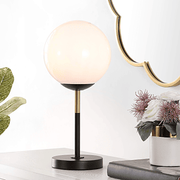 SAFAVIEH Lighting Collection Gemini Mid-Century Modern Black