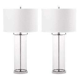 SAFAVIEH Lighting Collection Velma - Lámpara de mesa moderna