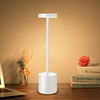 Lámpara de mesa LED inalámbrica, luz de mesa portátil recarg